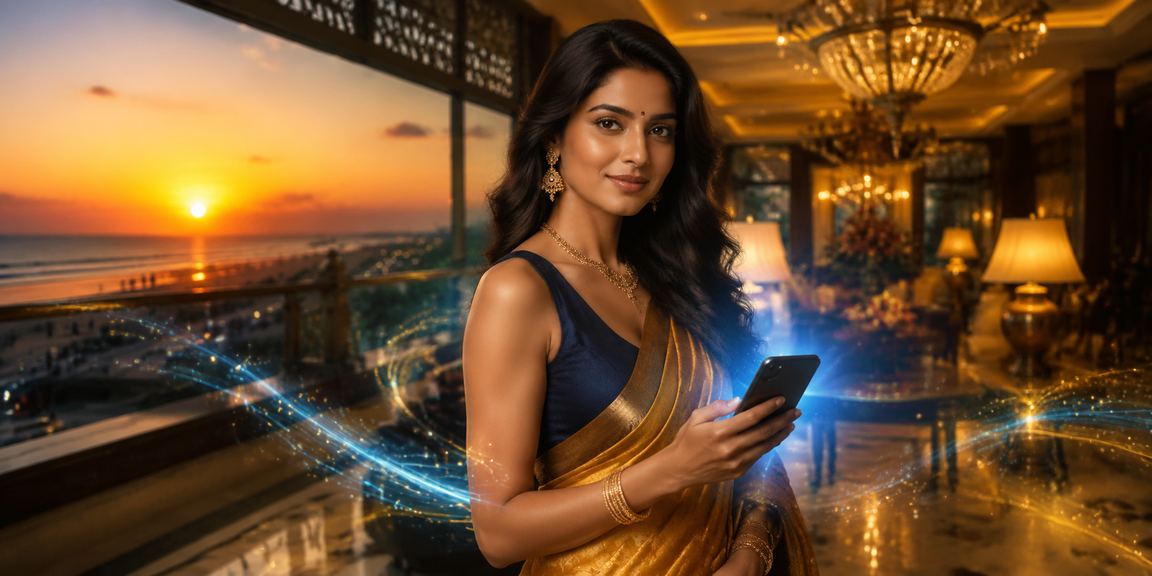 Happy player registering on i10 platform with bonus offers